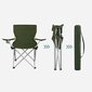 Turistinių kėdžių rinkinys, žalias kaina ir informacija | Turistiniai baldai | pigu.lt