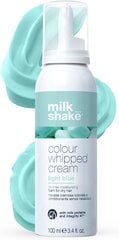 Пенка-краска для волос Milk Shake Color Whipped Cream Light Blue, 100 мл цена и информация | Краска для волос | pigu.lt