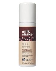 Краска-спрей для корней волос Milk Shake SOS Roots Mahogany, 75 мл цена и информация | Краска для волос | pigu.lt