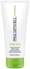 Plaukų gelis Paul Mitchell Straight Works, 100 ml kaina ir informacija | Plaukų formavimo priemonės | pigu.lt