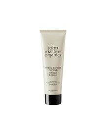 Молочко для волос с розами и абрикосами John Masters Organics, 118 мл цена и информация | Средства для укрепления волос | pigu.lt