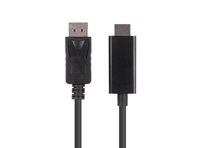 Lanberg HDMI DisplayPort, 3 m kaina ir informacija | Kabeliai ir laidai | pigu.lt