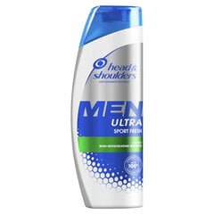 Šampūnas nuo pleiskanų vyrams Head & Shoulders Sports Fresh, 360 ml kaina ir informacija | Šampūnai | pigu.lt