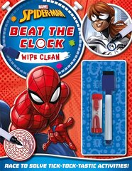 Marvel Spider-Man: Beat the Clock Wipe Clean цена и информация | Книги для малышей | pigu.lt