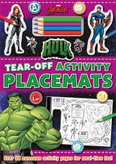 Marvel Avengers Hulk: Tear-Off Activity Placemats цена и информация | Книги для самых маленьких | pigu.lt