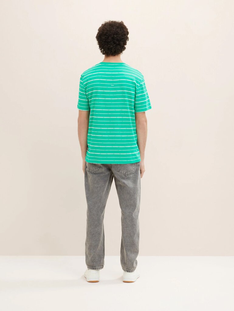 Tom Tailor vyriški marškinėliai 1035594*31374, žali цена и информация | Vyriški marškinėliai | pigu.lt