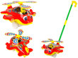 Stumiamas žaislas Lean Toys Sraigtasparnis, raudonas kaina ir informacija | Žaislai berniukams | pigu.lt