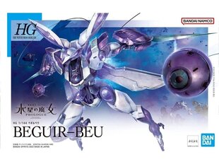 Konstruktorius Bandai HG The Witch from Mercury Beguir-Beu, 1/144, 62166 kaina ir informacija | Konstruktoriai ir kaladėlės | pigu.lt