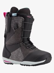 Snieglenčių batai moterims Burton 9009521872425, juodi kaina ir informacija | Snieglentės | pigu.lt