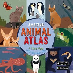 Amazing Animal Atlas цена и информация | Книги для детей | pigu.lt