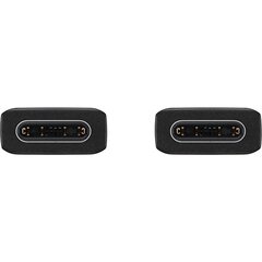 Samsung USB-C/USB-C duomenų kabelis, 3A EP-DW767JBE, 1,8 m цена и информация | Кабели и провода | pigu.lt