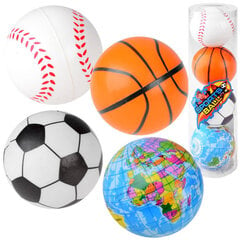 Minkštų kamuoliukų rinkinys, 4 vnt kaina ir informacija | Lavinamieji žaislai | pigu.lt