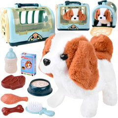 Interaktyvus šuniukas su transportavimo dėže kaina ir informacija | Minkšti (pliušiniai) žaislai | pigu.lt