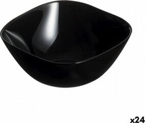 чаша Luminarc многоцелевой Чёрный Cтекло (Ø 14 cm) (24 штук) цена и информация | Посуда, тарелки, обеденные сервизы | pigu.lt