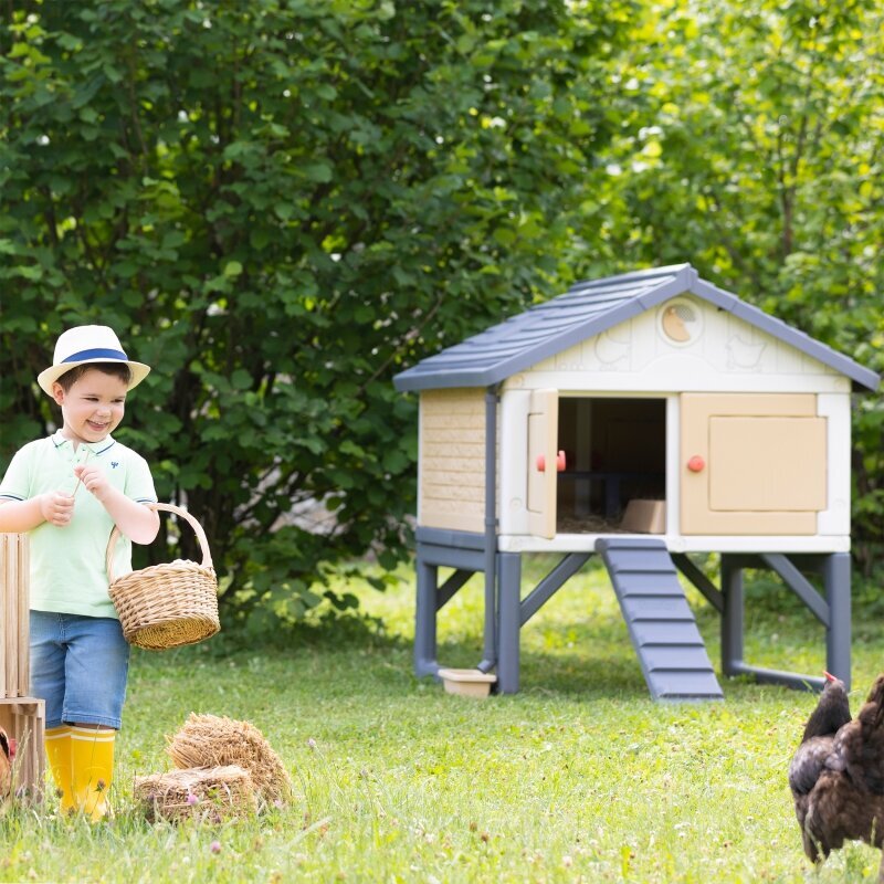 Vištidė Smoby Cluck Chicken Coop kaina ir informacija | Vaikų žaidimų nameliai | pigu.lt