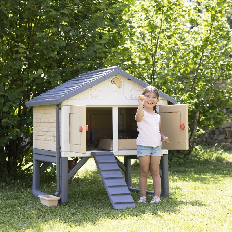 Vištidė Smoby Cluck Chicken Coop kaina ir informacija | Vaikų žaidimų nameliai | pigu.lt