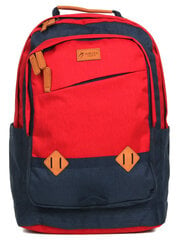 Школьный рюкзак Airtex School 715, синий/красный цена и информация | Школьные рюкзаки, спортивные сумки | pigu.lt