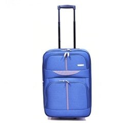 Маленький дорожный чемодан Airtex Worldline синий, 521/S цена и информация | Чемоданы, дорожные сумки | pigu.lt