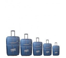 Vidutinis lagaminas Airtex Worldline 521, M, mėlynas цена и информация | Чемоданы, дорожные сумки  | pigu.lt