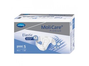 MoliCare Premium Elastic 6S autiņbikses 30gab. цена и информация | Подгузники, прокладки, одноразовые пеленки для взрослых | pigu.lt