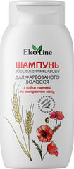 Šampūnas su kviečių aliejumi ir aguonų ekstraktu Eko Līnija, 400 ml kaina ir informacija | Šampūnai | pigu.lt
