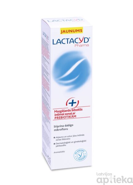 Intymus higienos prausiklis Lactacyd Pharma, su prebiotikais, 250 ml цена и информация | Intymios higienos prausikliai | pigu.lt