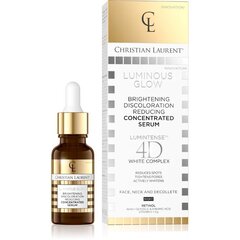 CHRISTIAN LAURENT LUMINOUS GLOW Nakts serums pret plankumiem un krāsas maiņas samazināšanu 18ml. цена и информация | Сыворотки для лица, масла | pigu.lt