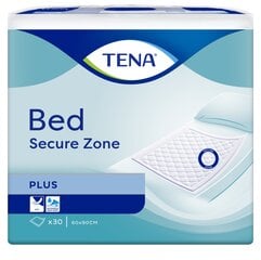 Одноразовые пеленки впитывающие Tena Bed Plus, 60х90 см, 30 шт цена и информация | Подгузники, прокладки, одноразовые пеленки для взрослых | pigu.lt