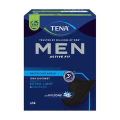 TENA Men Protective Shield Level 0, 14p цена и информация | Подгузники, прокладки, одноразовые пеленки для взрослых | pigu.lt