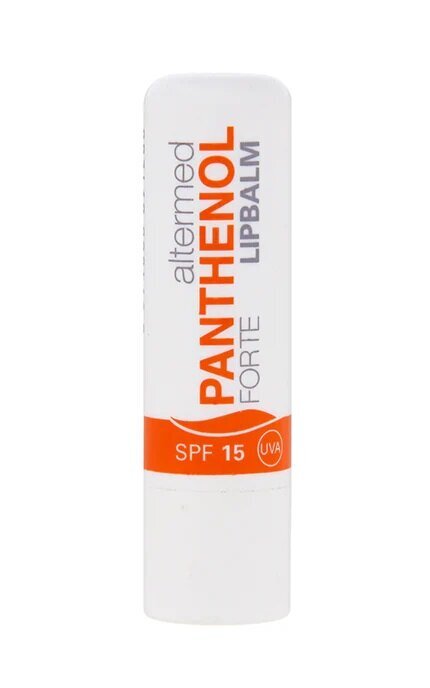 Švelnus lūpų balzamas Altermed Panthenol Forte SPF-15, 4,3 g цена и информация | Lūpų dažai, blizgiai, balzamai, vazelinai | pigu.lt