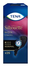 TENA Silhouette Noir Normal Liner 26p цена и информация | Подгузники, прокладки, одноразовые пеленки для взрослых | pigu.lt