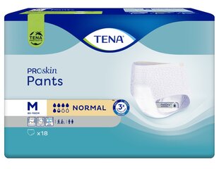 Sauskelnės suaugusiems Tena Pants Normal M, 18 vnt. kaina ir informacija | Sauskelnės, įklotai, paklotai suaugusiems | pigu.lt