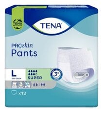 TENA Pants Super L 12p цена и информация | Подгузники, прокладки, одноразовые пеленки для взрослых | pigu.lt