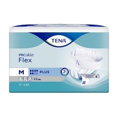 Sauskelnės suaugusiems Tena Flex Plus M, 30 vnt. kaina ir informacija | Sauskelnės, įklotai, paklotai suaugusiems | pigu.lt