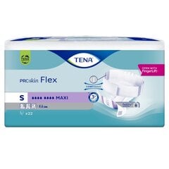 Sauskelnės suaugusiems Tena Flex Maxi S, 22 vnt. цена и информация | Подгузники, прокладки, одноразовые пеленки для взрослых | pigu.lt