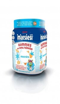 Maisto papildas Marsiečiai guminukai su šaltalankiu, 50 guminukų kaina ir informacija | Vitaminai, maisto papildai, preparatai imunitetui | pigu.lt