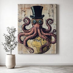 Paveikslas Octopus kaina ir informacija | Reprodukcijos, paveikslai | pigu.lt