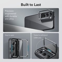 Case ESR Classic Kickstand for Samsung Galaxy S23 Plus - Clear Black цена и информация | Чехлы для телефонов | pigu.lt