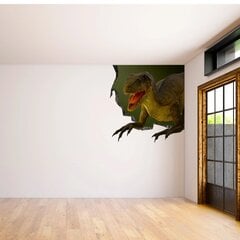 Виниловая наклейка на стену 3D Динозавр Декор интерьера для детской комнаты - 100 х 100 см цена и информация | Интерьерные наклейки | pigu.lt