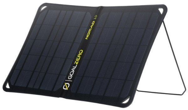 Nešiojamas saulės modulis Goal Zero Nomad 10 mobilus kaina ir informacija | Komponentai saulės jėgainėms | pigu.lt
