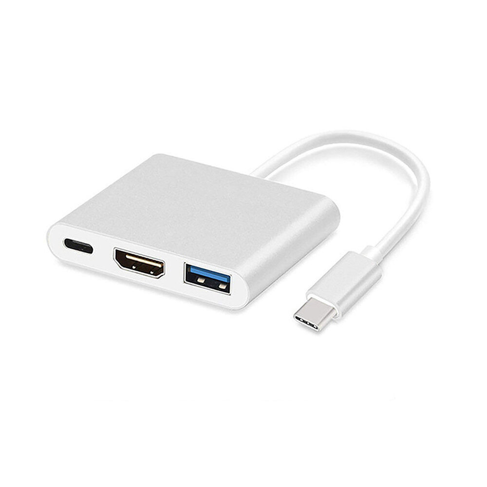 USB Type C to HDMI kaina ir informacija | Adapteriai, USB šakotuvai | pigu.lt