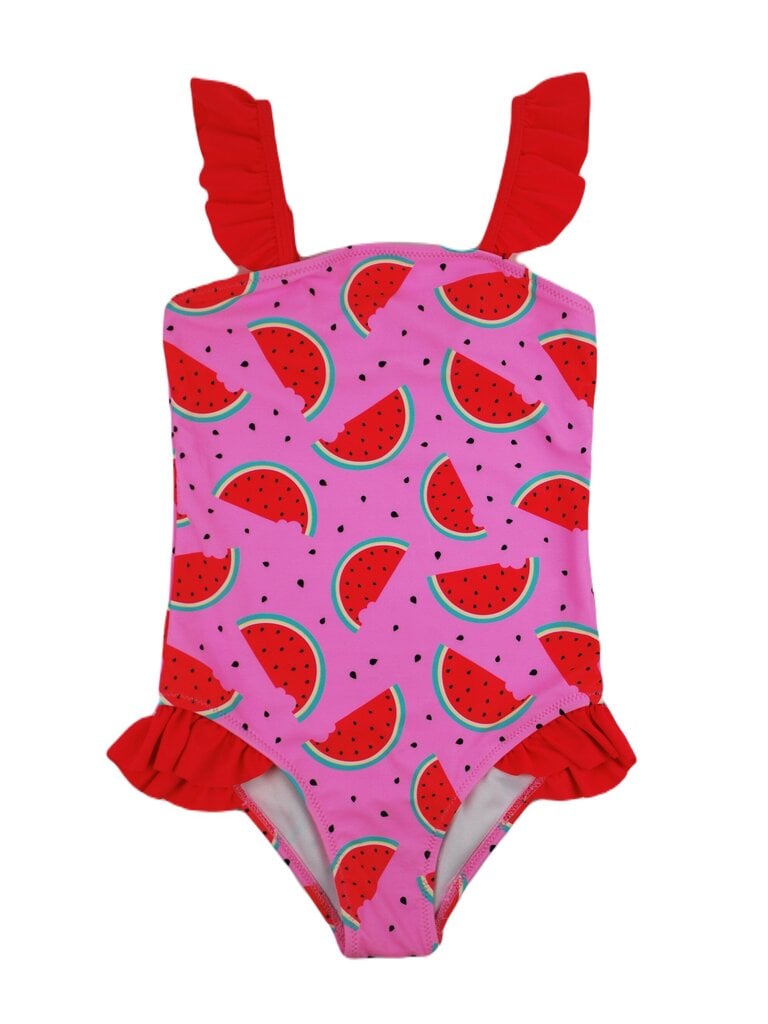Maudymosi kostiumėlis mergaitėms KD-05 Watermelon kaina ir informacija | Maudymukai mergaitėms | pigu.lt
