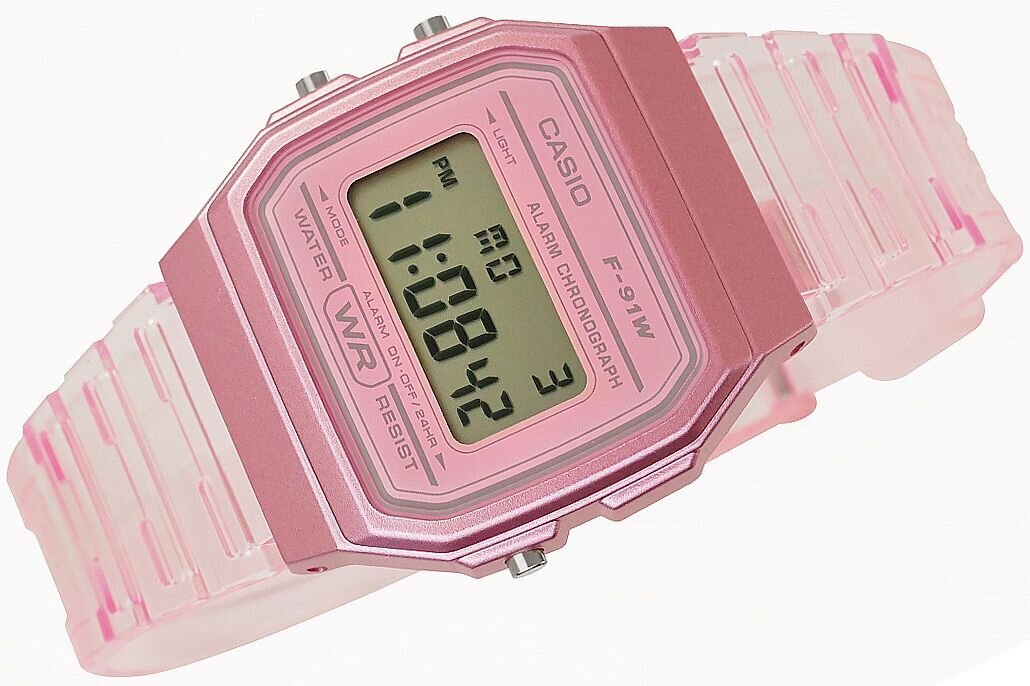 Laikrodis moterims Casio F-91WS-4EF kaina ir informacija | Moteriški laikrodžiai | pigu.lt