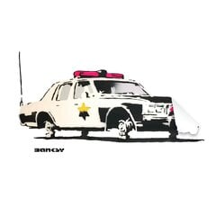 Interjero lipdukas Policijos automobilis kaina ir informacija | Interjero lipdukai | pigu.lt
