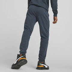 Спортивные штаны для мужчин Puma Ess Logo Pants Tr Blue 586717 61, синий цена и информация | Мужская спортивная одежда | pigu.lt