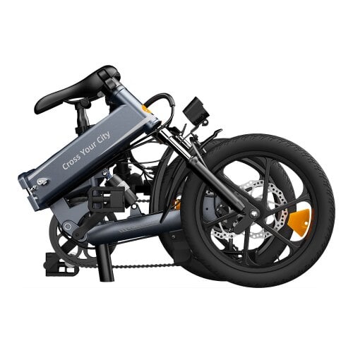 Elektrinis dviratis ADO A16 XE, pilkas kaina ir informacija | Elektriniai dviračiai | pigu.lt