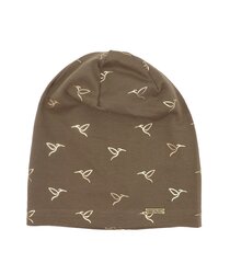 AJS детская шапка 346142 01, коричневый 346142*01-52/54 цена и информация | Шапки, перчатки, шарфы для девочек | pigu.lt