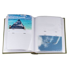 Альбом B 10x15/200M Canvas, зеленый цена и информация | Рамки, фотоальбомы | pigu.lt