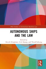 Autonomous Ships and the Law цена и информация | Книги по социальным наукам | pigu.lt