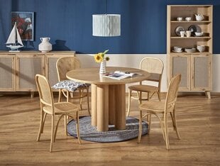 Stalas Halmar Elefante, rudas kaina ir informacija | Virtuvės ir valgomojo stalai, staliukai | pigu.lt